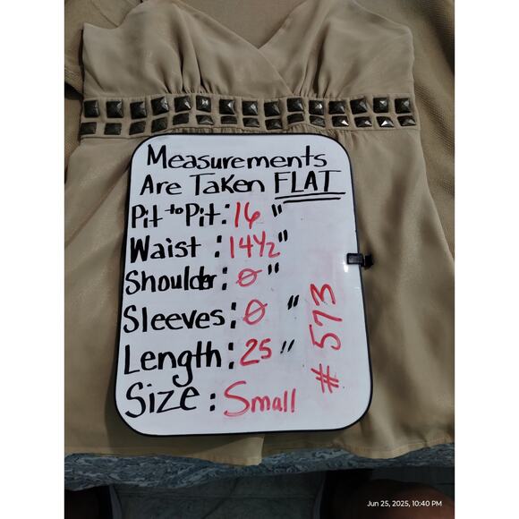 Y2K Express Women's size Small Shimmer Whimsical Babydoll Fairycore Top - Picture 7 of 10